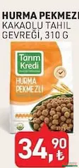 HURMA PEKMEZLİ KAKAOLU TAHIL GEVREĞİ 310 G fiyat ve kampanya bilgisi